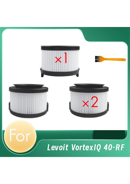 Levoit Vortexiq 40-Rf Ev Temizleyici Filtresi Için Temizleme Fırçalı 2 Ön Filtre ve 1 Son Filtre (Yurt Dışından)