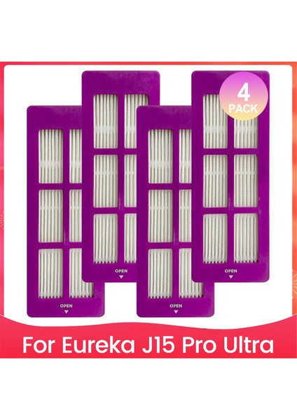 Eureka J15 Pro Ultra Robot Süpürge Aksesuarları Için Hava Filtresi Hepa Filtre Yedek Parçaları (Yurt Dışından)