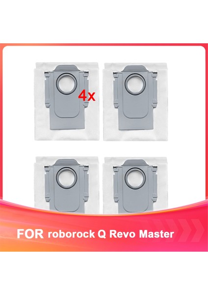 Roborock Sweeper Q Revo Master Toz Torbası Elektrikli Süpürge Aksesuarları Süpürge Yedek Torbası Için Uygundur (Yurt Dışından)