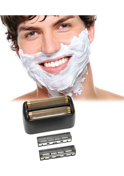 Babyliss Pro FXRF2G Tıraş Makinesi Erkek Düzeltici Bıçak Net Mavi Için Yedek Tıraş Makinesi Folyosu Çift Folyo Başlığı (Yurt Dışından)