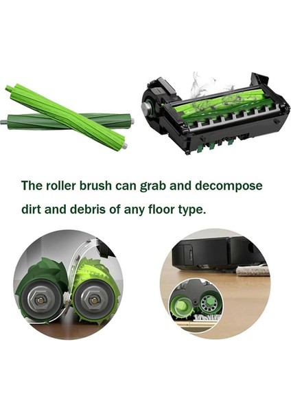 Irobot Roomba Combo J9+ ve Combo J7+/plus Süpürge Aksesuarları Için 25 Adet Ultra Dayanıklı Aksesuarlar (Yurt Dışından) modelleri