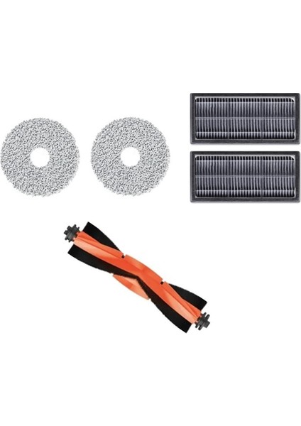 Xiaomi Mijia M40 Yedek Parça Robot Süpürge Aksesuarları Yedek Parçalar Ana Fırça Filtre Paspas Bezi (Yurt Dışından)