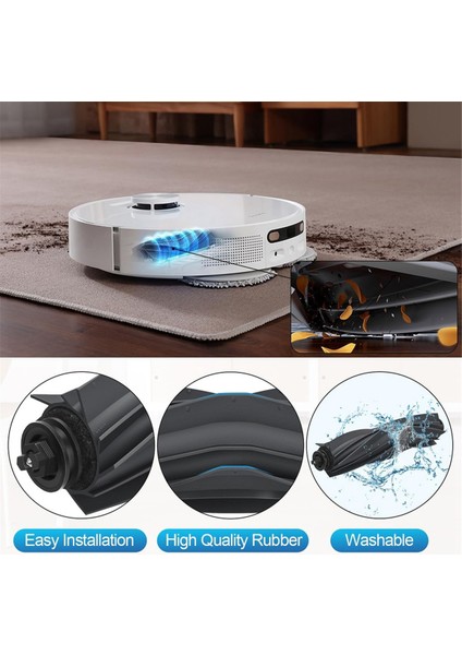 Dreame L10S Ultra/ L10 Ultra Için Yedek Parçalar Ana Yan Fırçalar Hepa Filtreler Paspas Bezi Toz Torbaları (Yurt Dışından) fiyatları