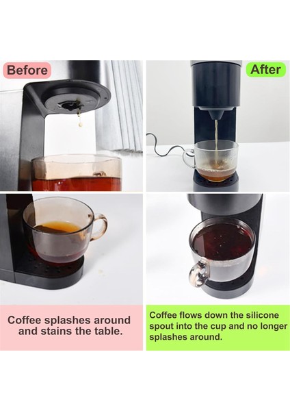 Keurig K-Mini Kahve Makinesi Için Kahve Makinesi Sıçrama Koruyucusu, Kahve Makinesi Sıçrama Önleyici Başlık, Tezgahları Temiz Tutun Siyah (Yurt Dışından) fırsatları