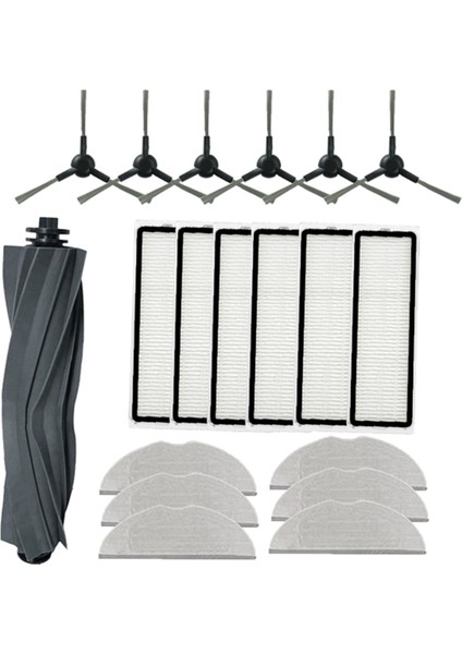 Dreame Mova S10 Plus / Trouver S10 Plus Süpürme Robotu Temizleyici Parçaları Için 20 Adet Yedek Ana Yan Fırça Paspas Filtresi (Yurt Dışından) fiyatları