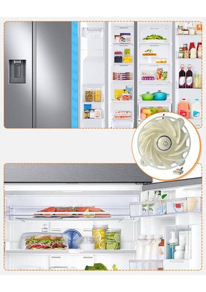 2 Adet LT-W39005 Buzdolabı Radyatör Dondurucu Parçaları DA31-00342A Buzdolabı Buharlaştırıcı Fan Motoru Samsung Buzdolabı Için (Yurt Dışından) modelleri