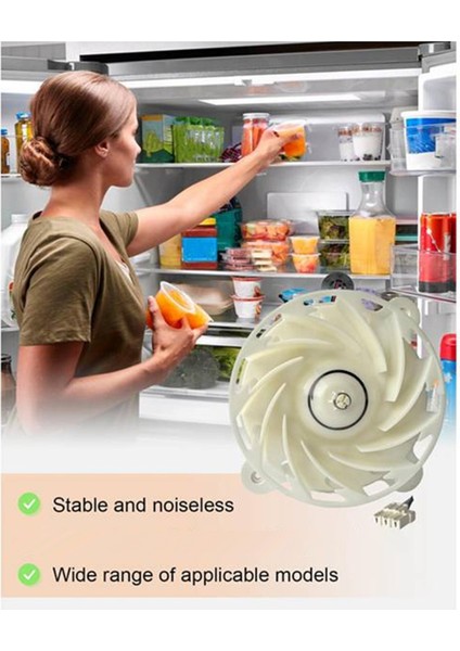 2 Adet LT-W39005 Buzdolabı Radyatör Dondurucu Parçaları DA31-00342A Buzdolabı Buharlaştırıcı Fan Motoru Samsung Buzdolabı Için (Yurt Dışından) fırsatları