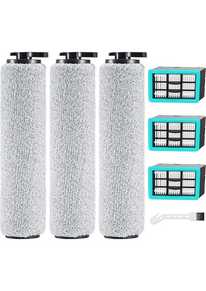 3831 Elektrikli Süpürge Fırça Rulosu + Bissell Crosswave HF2/3845N/3831 Zemin Fırçası Için Filtre Yedek Parçaları (Yurt Dışından)