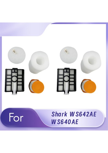 Shark WS642AE WS640AE Temizleyici Filtre Süpürme Robotu Aksesuarları Filtre Temizleyici Parçaları Değişimi (Yurt Dışından)