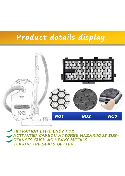 Miele Airclean Sf Ha 50 S4 S5 S6 S8 Elektrikli Süpürge Yedek Parçaları Için Uygun Elektrikli Süpürge Filtre Aksesuarları (Yurt Dışından) indirimleri