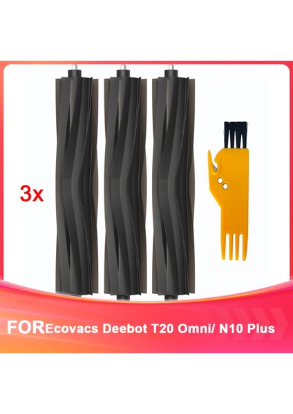 Ecovacs Deebot T20 OMNI/N10 Plus Için Yedek Ana Fırçalar, Deebot T20 Silindir Fırçalar Deebot Yedek Fırçalar (Yurt Dışından)