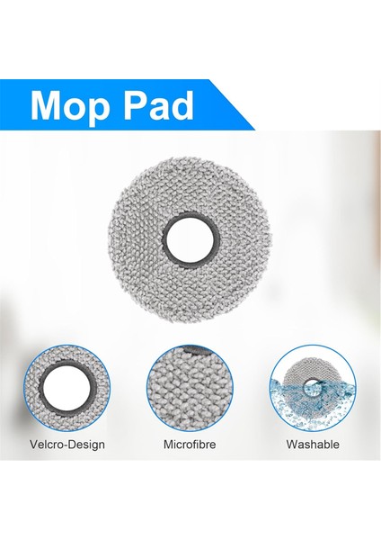 Roborock Q Revo Master Robot Süpürge Ana Yan Fırça Hepa Filtre Paspas Bezi Toz Torbaları Yedek Parçaları (Yurt Dışından) indirimleri