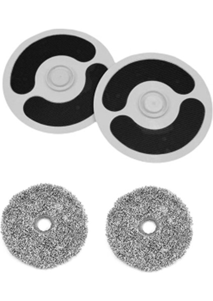 Lydsto W2 Edge Robot Süpürge Paspas Tahtası Temizleyici Paspas Takımı Için 2 Paspas Tutucu ve 2 Bez (Yurt Dışından) modelleri