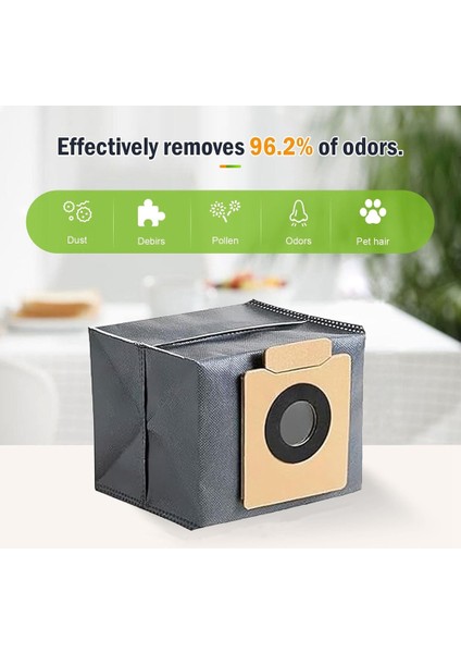 Eufy Clean X8 Pro X10 Pro Omni Robot Süpürge Torbaları Için 12 Paket Yedek Toz Torbası (Yurt Dışından) indirimleri