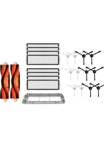 Roborock S5 S50 S6 Pure E4/xiaomi Mijia 1s Elektrikli Süpürge Aksesuarları Için 23 Adet Ultra Dayanıklı Aksesuarlar (Yurt Dışından)