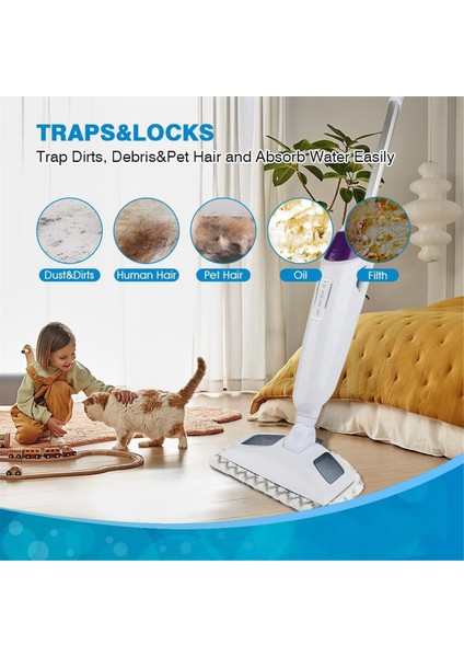 Bissell Powerfresh Steam Mop 1940 1806 1440 1544 Serisi Için Buharlı Paspas Yedek Pedleri, Buharlı Paspas Pedleri Yedekleri (Yurt Dışından) indirimleri