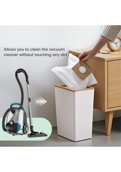 20 Paket NEN170 Vakum Torbaları Eureka NEN170 Torbalı Hazneli Vakum Süpürgesi, Vakum Toz Torbaları ile Uyumlu (Yurt Dışından) modelleri