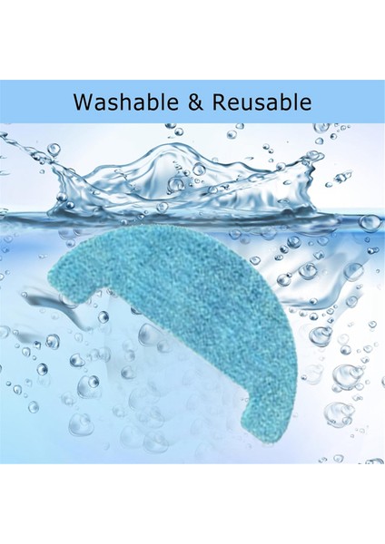 Loorow AT800 Robot Süpürge Aksesuarları Için 9 Adet Temizleme Bezi (Yurt Dışından) modelleri