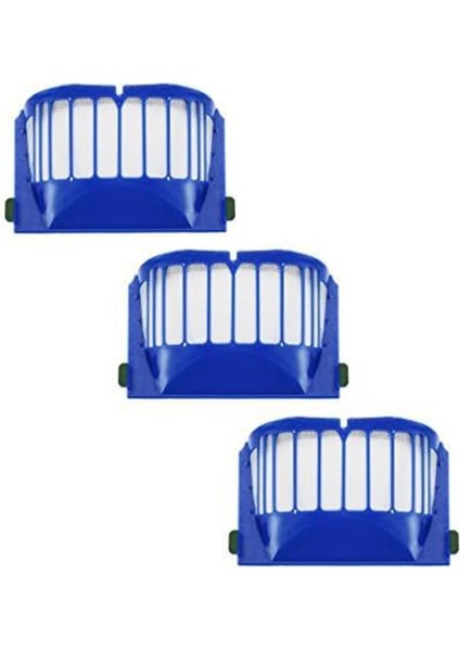 Irobot Roomba 500, 600 Serisi (550 560 650 620) Için 3 Paket Filtreli Elektrikli Süpürge Seti (Yurt Dışından)