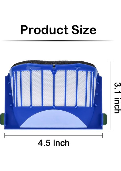 Irobot Roomba 500, 600 Serisi (550 560 650 620) Için 3 Paket Filtreli Elektrikli Süpürge Seti (Yurt Dışından) fiyatları