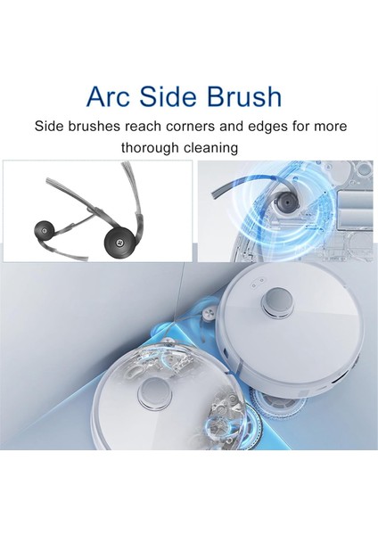 Roborock Qrevo Curve / P20 Pro Elektrikli Süpürge Parçaları Değişimi Için 16 Adet Yıkanabilir Ana Fırça Yan Fırça Filtresi (Yurt Dışından) indirimleri