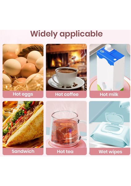 Akıllı Isıtma Altlığı Ofis Sıcak Süt Kahve Çay Seti Sıcak Altlık Ev Masaüstü Sabit Sıcaklık Altlığı Pembe (Yurt Dışından) modelleri