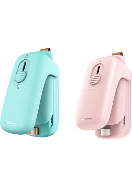 2 Adet Mini Poşet Kapatma Makinesi 2'si 1 Arada Elde Taşınabilir Poşet Kapatma Makinesi Isı Mühürleme ve Kesici Taşınabilir Atıştırmalıklar Plastik Poşet Gıda Depolama Için (Yurt Dışından) fiyatları