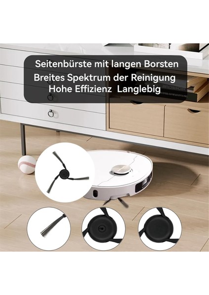 Dreame X40 Ultra COMPLETE/X40 MASTER/L40 Ultra Elektrikli Süpürgeler Için Ana Yan Fırça Toz Torbaları Paspas Pedleri Hepa Filtreleri (Yurt Dışından) indirimleri