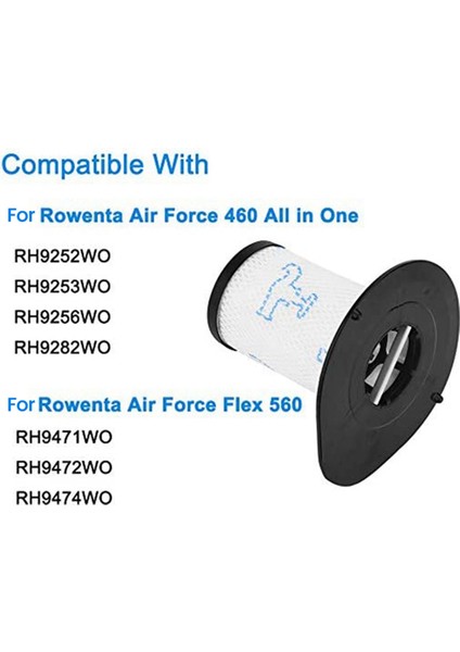 Rowenta ZR009002/ RH94/ RH92 Serisi Elektrikli Süpürge Filtresi Yedek Parça Aksesuarları Için Hepa Filtre (Yurt Dışından) fırsatları