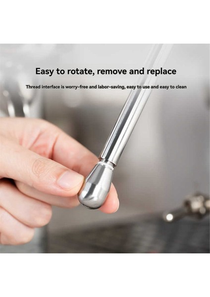 Petrus 3833/3899 Espresso Makinesi Için Kahve Makinesi Buhar Ucu 304 Paslanmaz Çelik Buhar Ucu Yedek Üç Delik (Yurt Dışından) fiyatları