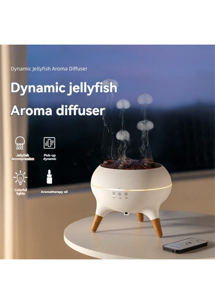 Esansiyel Yağ Difüzörü 250ML Soğuk Sis Difüzörü Denizanası Sis Volkan Gece Lambası Büyük Sis Hacmi Ab Fişi (Yurt Dışından) modelleri