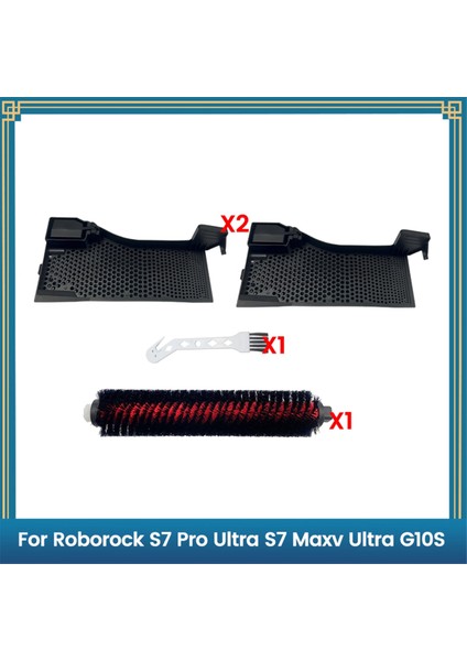 Roborock S7 Pro Ultra/s7 Maxv ULTRA/G10S Vakum Baz Istasyonu Filtre Lavaboları Parçaları Yüksek Hızlı Dock Kendi Kendini Temizleyen Fırça (Yurt Dışından)