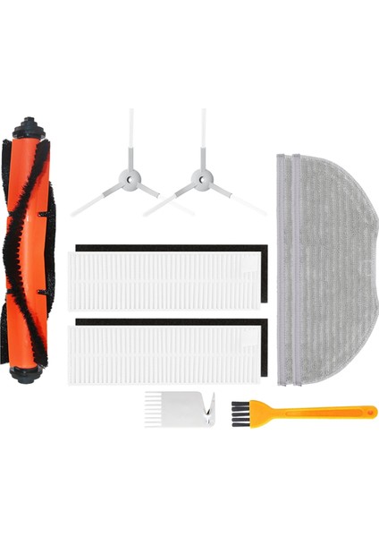 Filtre Silindir Fırça Paspas Bezi Xiaomi Mijia Mi Robot Vakum-Mop Essential G1 Mjstg1 Elektrikli Süpürge Parçaları Aksesuarları (Yurt Dışından)