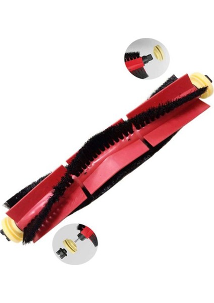Roborock Çıkarılabilir Ana Fırça, 5 Kollu Silikon Yan Fırça Rulo Fırça Roborock S6 S50 S5MAX S6 Maxv S4 E4 Için (Yurt Dışından) fiyatları