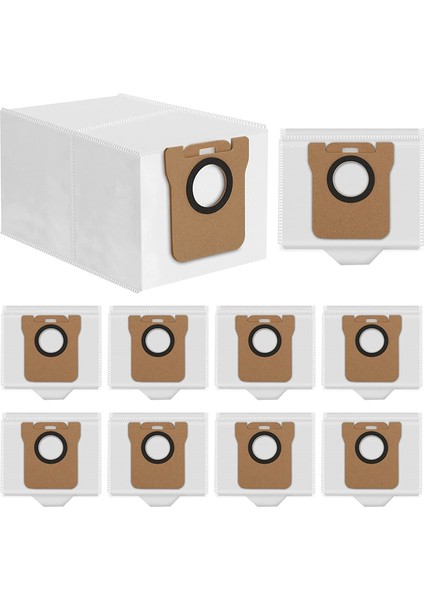 Dreame L10S Ultra L10 Ultra Xiaomi X10 Için Elektrikli Süpürge Torbaları + Robot Elektrikli Süpürge Yedek Torba Aksesuar Seti (Yurt Dışından)