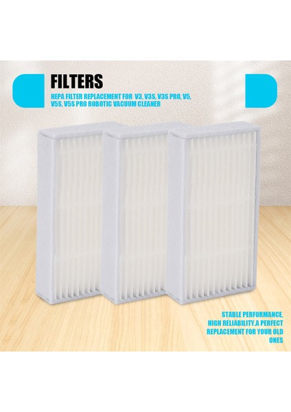 Ilıfe V3, V3S, V3S Pro, V5, V5S, V5S Pro Robot Süpürge Için Hepa Filtre Değişimi (Yurt Dışından) fırsatları
