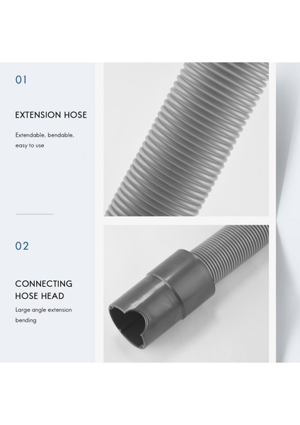 Dyson Için Uzatma Hortumu ve Tetik Kilidi - Dyson V15 V11 V10 V8 V7 Elektrikli Süpürge Için Esnek Hortum ve Anahtar Tutucu (Yurt Dışından) modelleri
