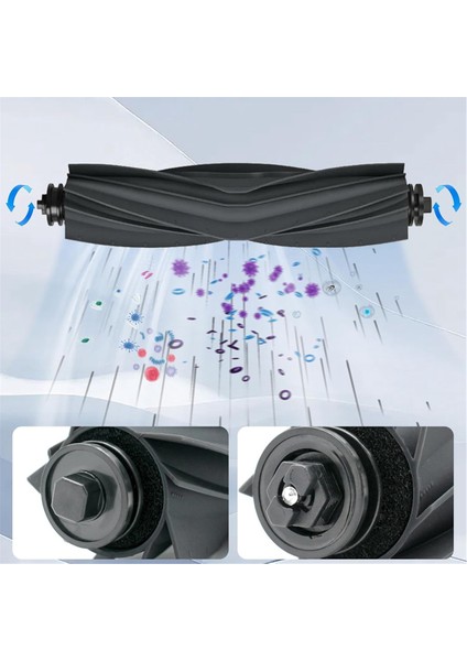 Dreame L10S / L10 Ultra / L10 Prime / Xiaomi X20+ Robot Süpürge Parçaları Ana Yan Fırça Hepa Filtreler Paspas Bezi (Yurt Dışından) indirimleri