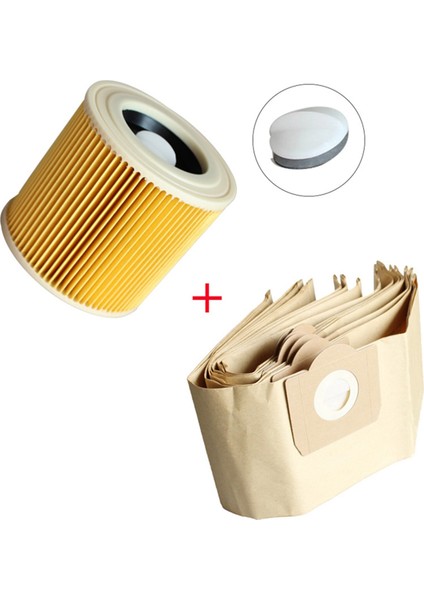 Karcher Elektrikli Süpürge Aksesuarları Filtre Elemanı A2004 A2054 WD2.250 Filtre Için Uygundur (Yurt Dışından) fiyatları