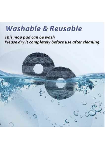 Eufy Omni C20 Robot Süpürge Paspas Bezi Için 8 Adet Yıkanabilir ve Tekrar Kullanılabilir Yumuşak Paspas Pedleri (Yurt Dışından) indirimleri