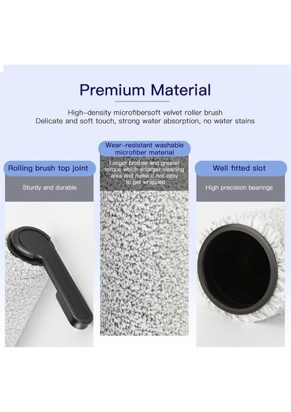 Tineco Floor One S7 Pro Kablosuz Elektrikli Süpürge Için Silindir Fırça Yedeği Fırça Silindirleri ve Hepa Filtreleri Aksesuarları (Yurt Dışından) indirimleri