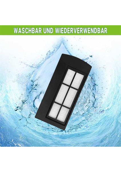 Eufy X9 Pro Robot Süpürge Yedek Parçaları Aksesuarları Için 12 Adet Vakum Yan Fırça Hepa Filtre Paspas Bezi Takımı (Yurt Dışından) indirimleri