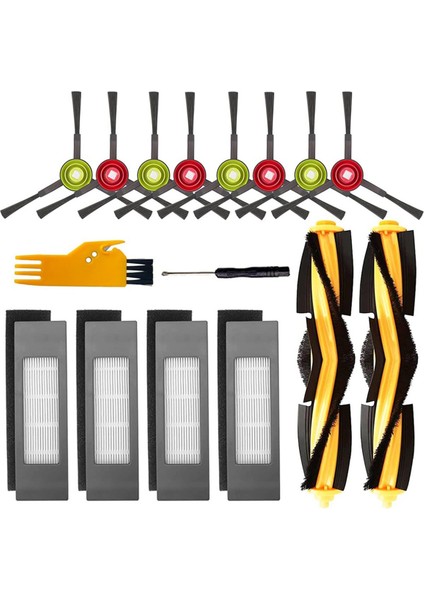 Ecovacs Deebot Ozmo 920, 950, T5, T8, T8 Aıvı, T8 Pure, T9, T9 Aıvı, N7, N8, N8+, N10, N10 Plus Robot Süpürge Parçası Için (Yurt Dışından)