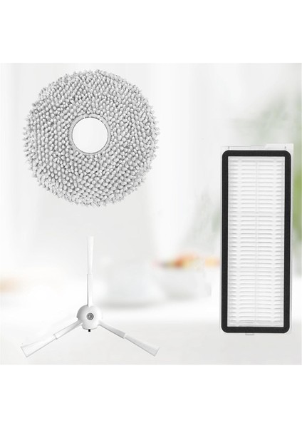 Roborock Qrevo Maxv/qrevo Pro/qrevo S Robot Süpürge Yedek Parçaları Için Aksesuar Seti Paspas Pedleri Hepa Filtreleri (Yurt Dışından) indirimleri