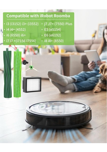 Irobot Roomba E&ı&j Serisi, I7+ I3 I3+ I4 I4+ I6 I6+ J7 J7+ I8 I8 Elektrikli Süpürge Için Yedek Parçalar Aksesuarlar (Yurt Dışından) indirimleri