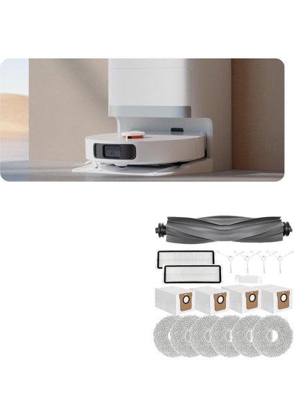Xiaomi X20+, X10+, Dreame L10S Pro Gen 2, L10S Ultra, L10 Ultra, Robot Süpürge Için Aksesuar Yedek Parçası (Yurt Dışından) indirimleri