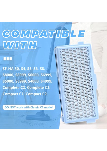 Miele Compact C1 ve C2, Complete C2 ve C3, S8340, S4000, S5000, S6000, S8000 Elektrikli Süpürge Parçaları Için Filtre (Yurt Dışından) fiyatları