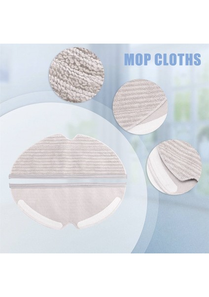 2 Adet Paspas Bezi Paçavra Aksesuarları Xiaomi Roborock S5 Max S6 Pure S6 Maxv S5 S51 S50 S55 E25 E35 Elektrikli Süpürge Parçaları (Yurt Dışından) indirimleri