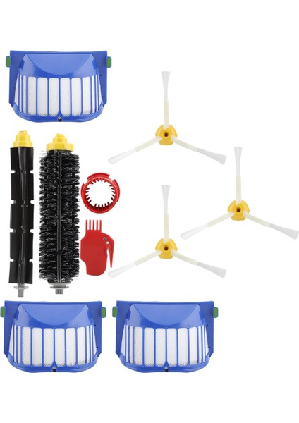 Roomba 600 Serisi 605 606 610 615 620 625 630 632 639 650 660 671 675 681 696 Parçaları Için Ana Yan Fırça Hepa Filtresi (Yurt Dışından)