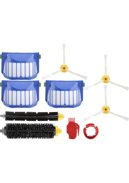 Roomba 600 Serisi 605 606 610 615 620 625 630 632 639 650 660 671 675 681 696 Parçaları Için Ana Yan Fırça Hepa Filtresi (Yurt Dışından) indirimleri